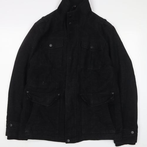 NEXT Mens Black Jacket Size L Zip