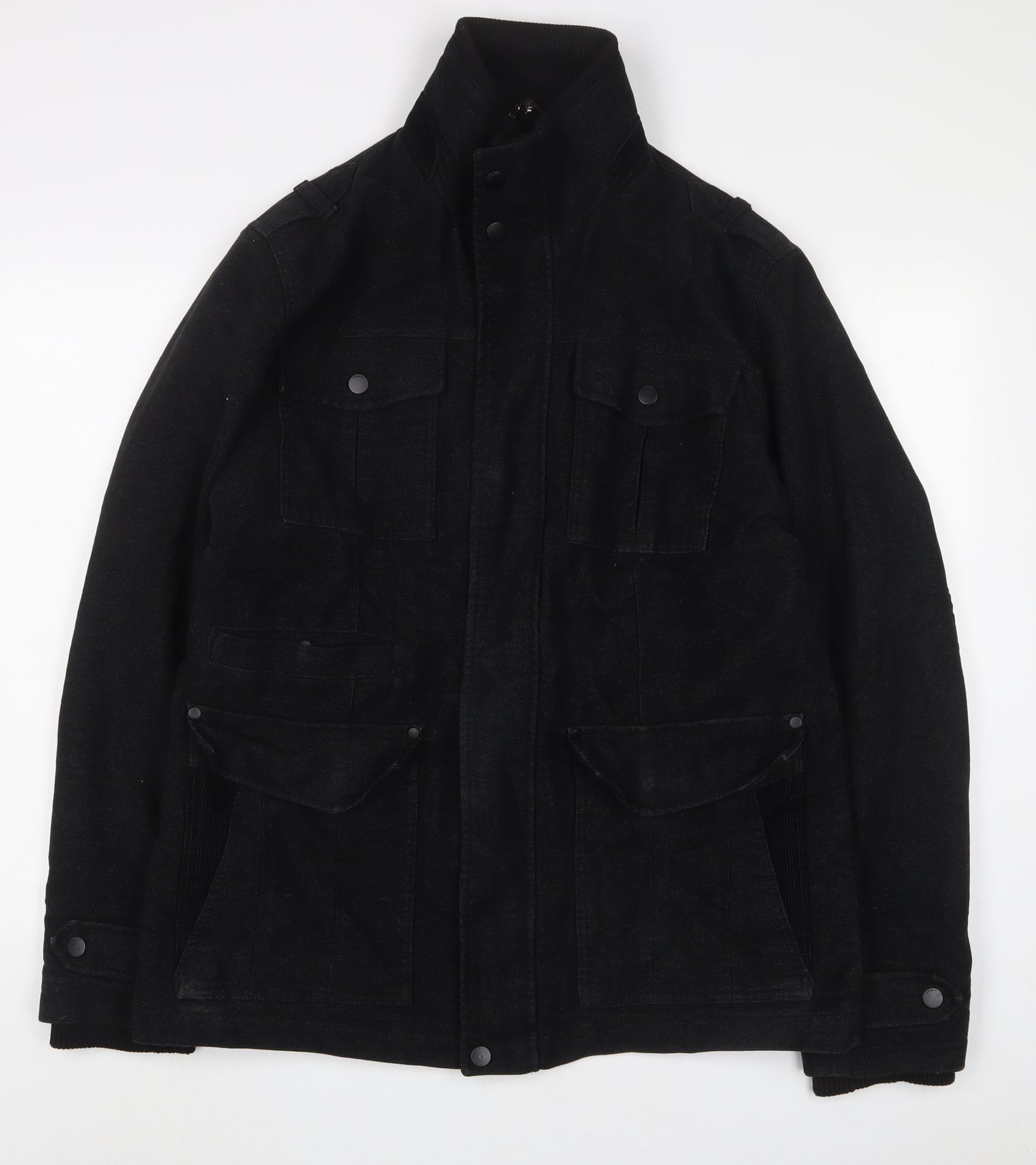 NEXT Mens Black Jacket Size L Zip