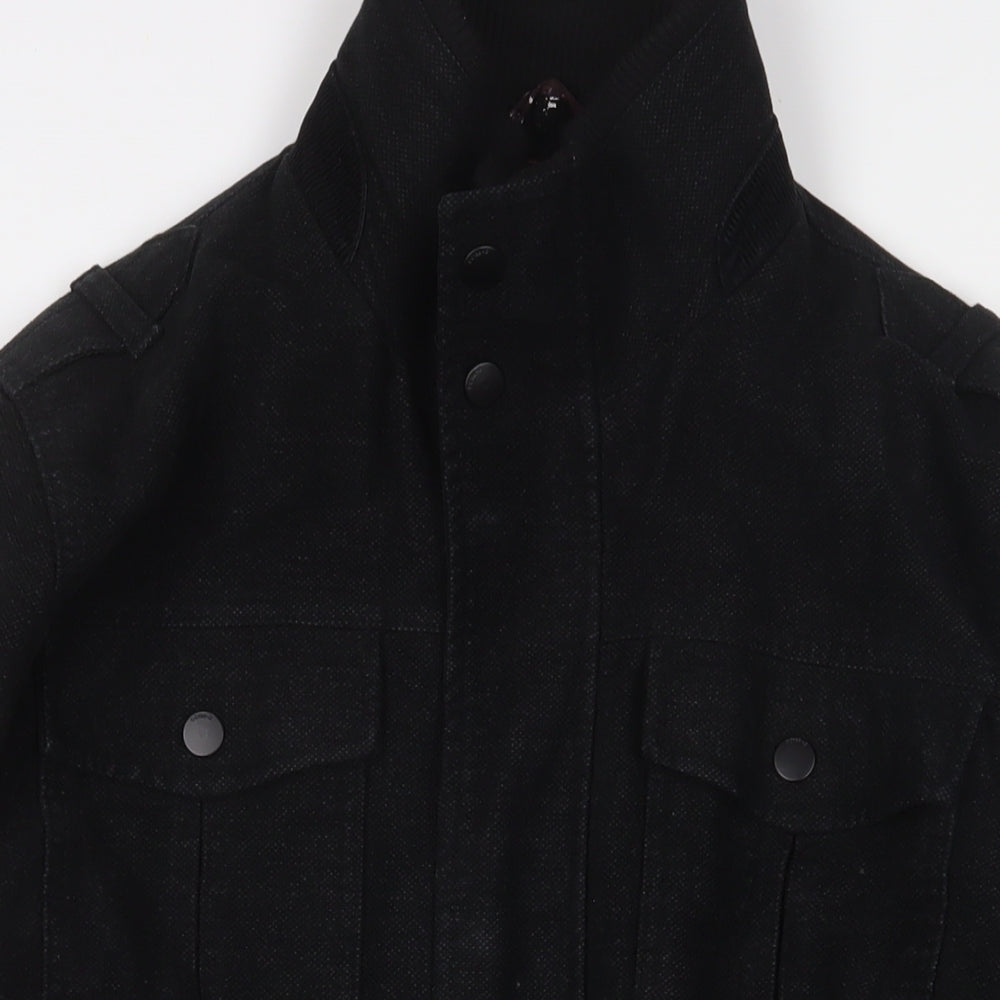 NEXT Mens Black Jacket Size L Zip