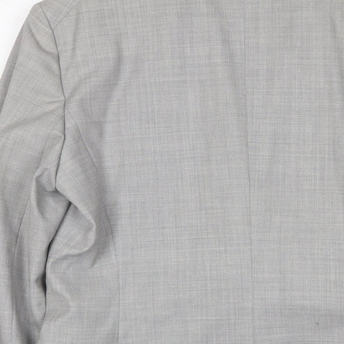 Sportmax Womens Grey Jacket Blazer Size 10 Button