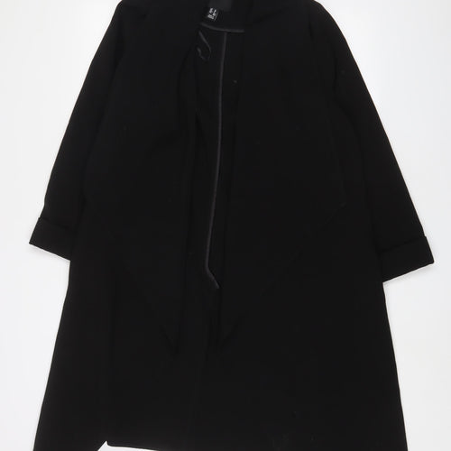 New Look Womens Black Jacket Size 10 - Open