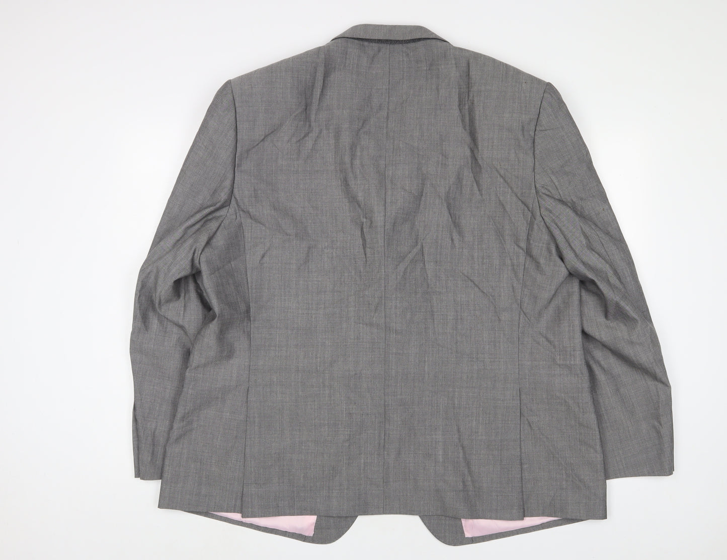 Marks and Spencer Mens Grey Wool Jacket Suit Jacket Size 48 Regular