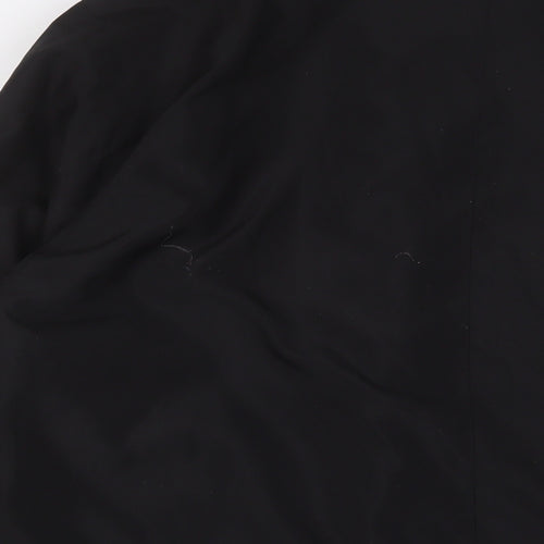 Bugatti Womens Black Quilted Coat Size XL Zip