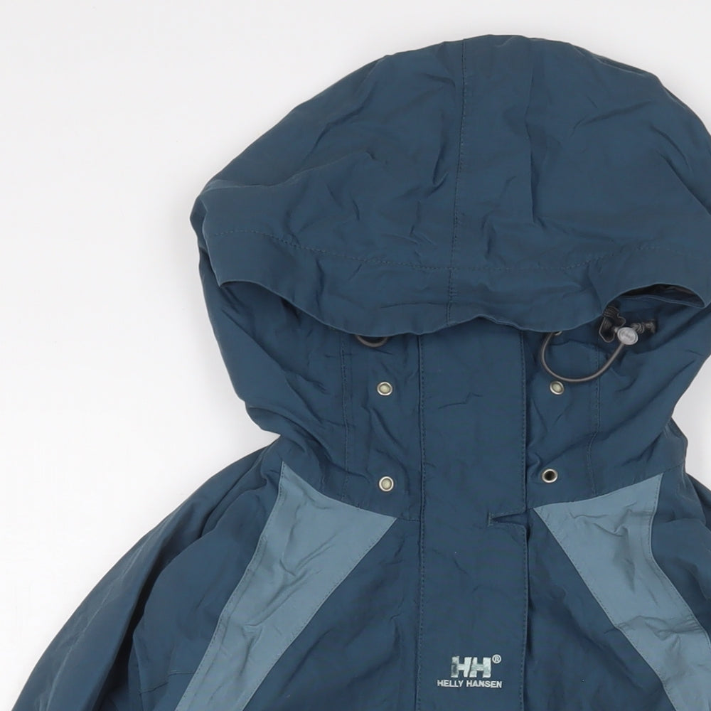 Helly Hansen Mens Blue Jacket Coat Size S Zip