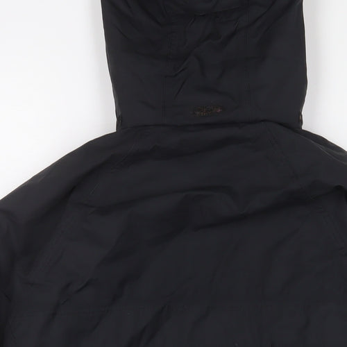 LIFE Womens Black Jacket Coat Size 12 Zip
