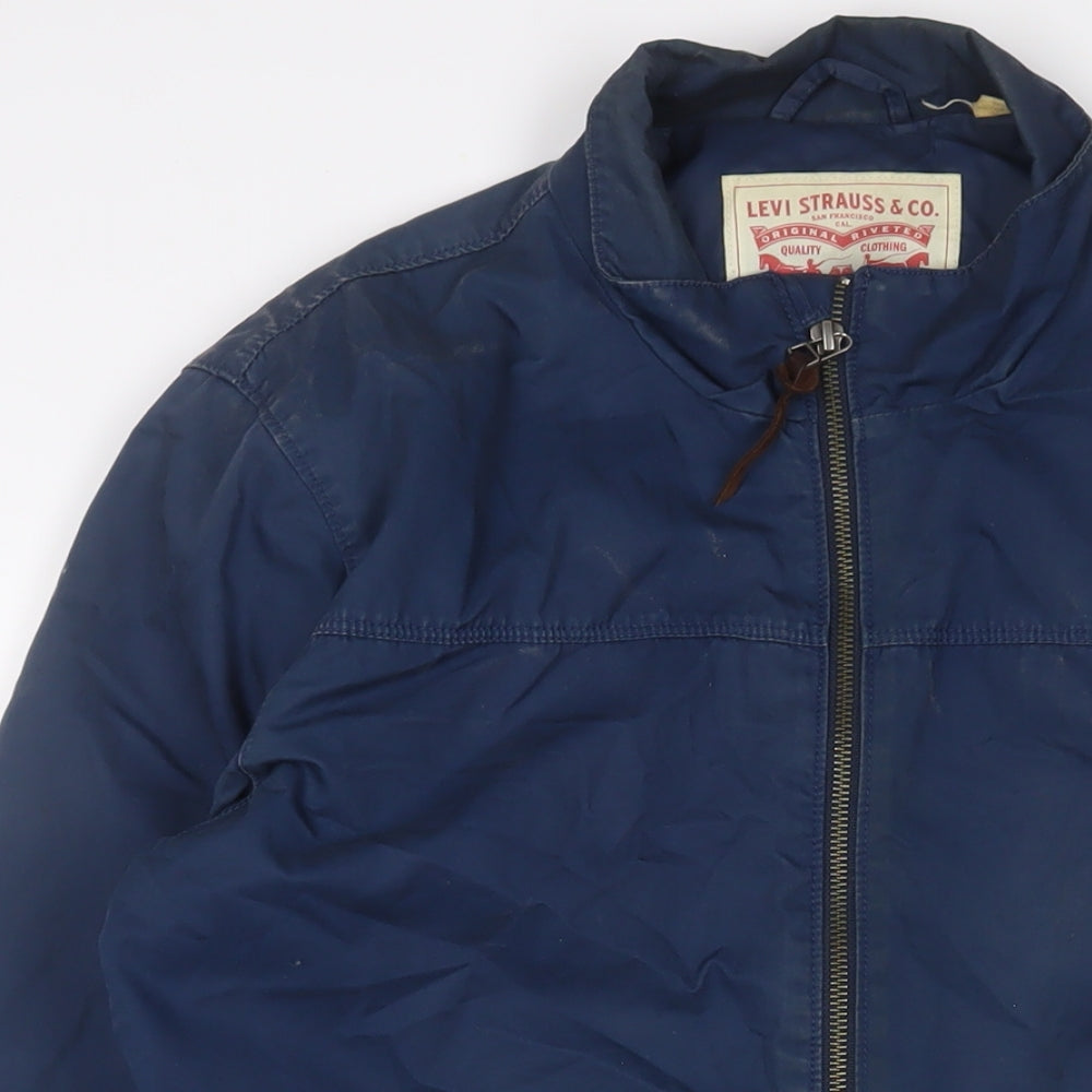 Levi's Mens Blue Jacket Size M Zip