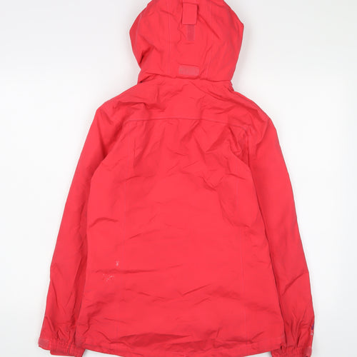 Gelert Womens Pink Jacket Coat Size 8 Zip - Logo