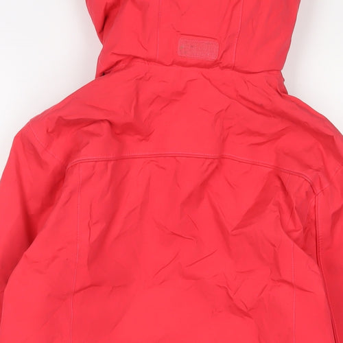 Gelert Womens Pink Jacket Coat Size 8 Zip - Logo