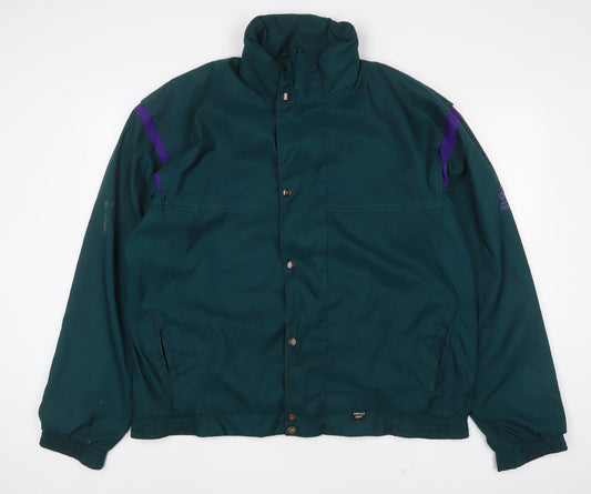 Proquip Mens Green Jacket Size XL Zip