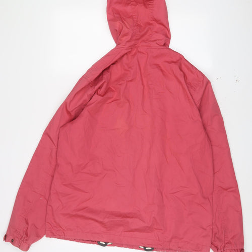 Cotton Traders Womens Pink Jacket Size L Zip