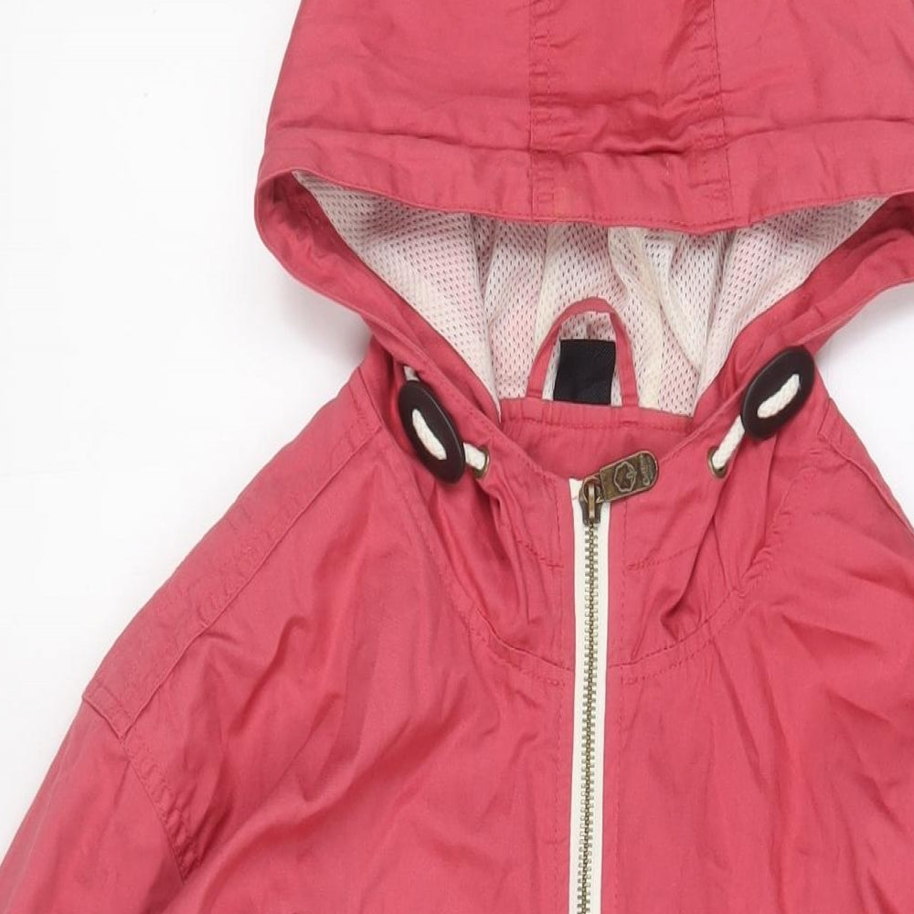 Cotton Traders Womens Pink Jacket Size L Zip