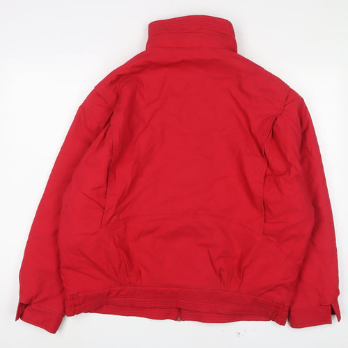 Talcon Womens Red Jacket Size 16 Zip