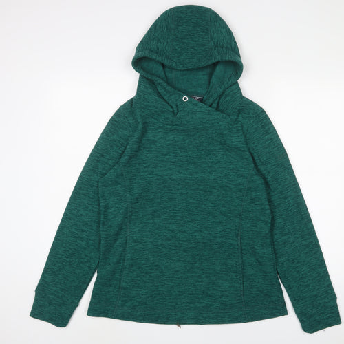 Regatta Womens Green Polyester Pullover Hoodie Size 12 Pullover