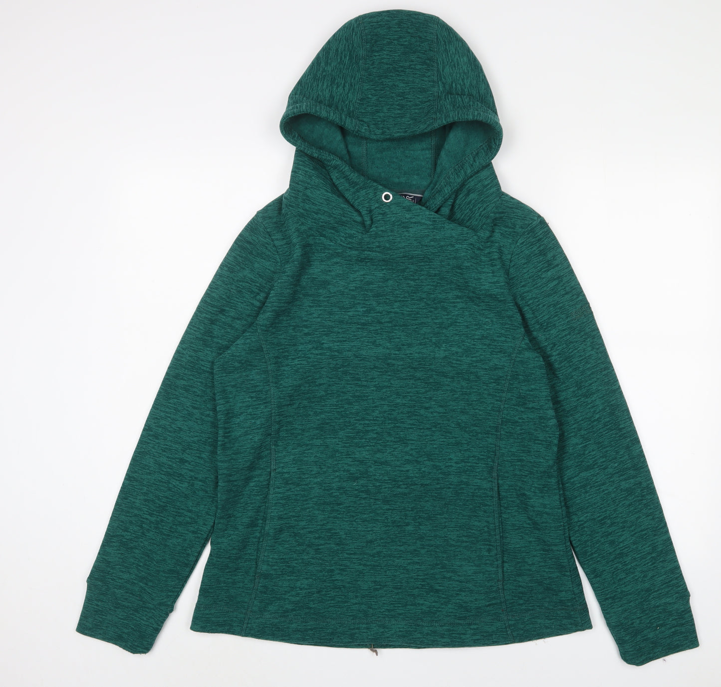 Regatta Womens Green Polyester Pullover Hoodie Size 12 Pullover