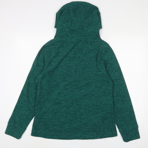 Regatta Womens Green Polyester Pullover Hoodie Size 12 Pullover