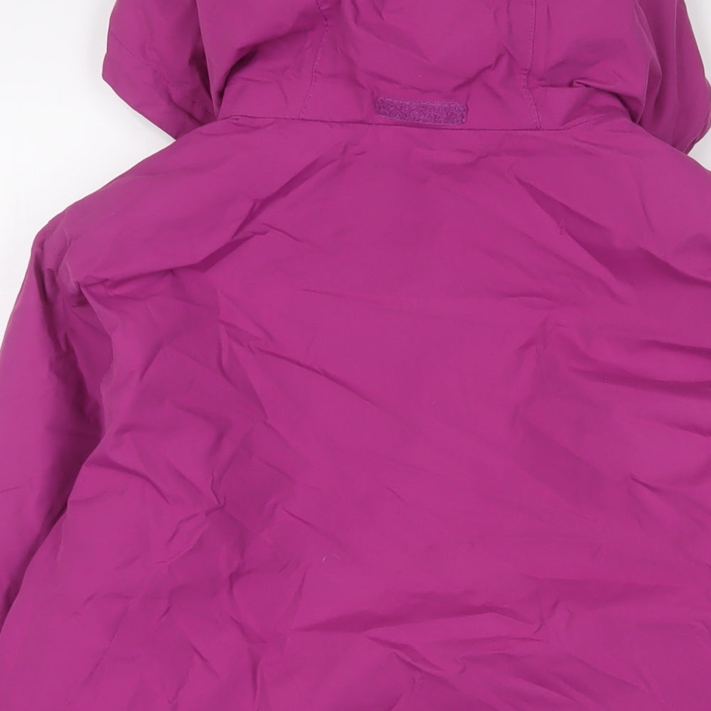 Regatta Womens Purple Rain Coat Coat Size 12 Zip