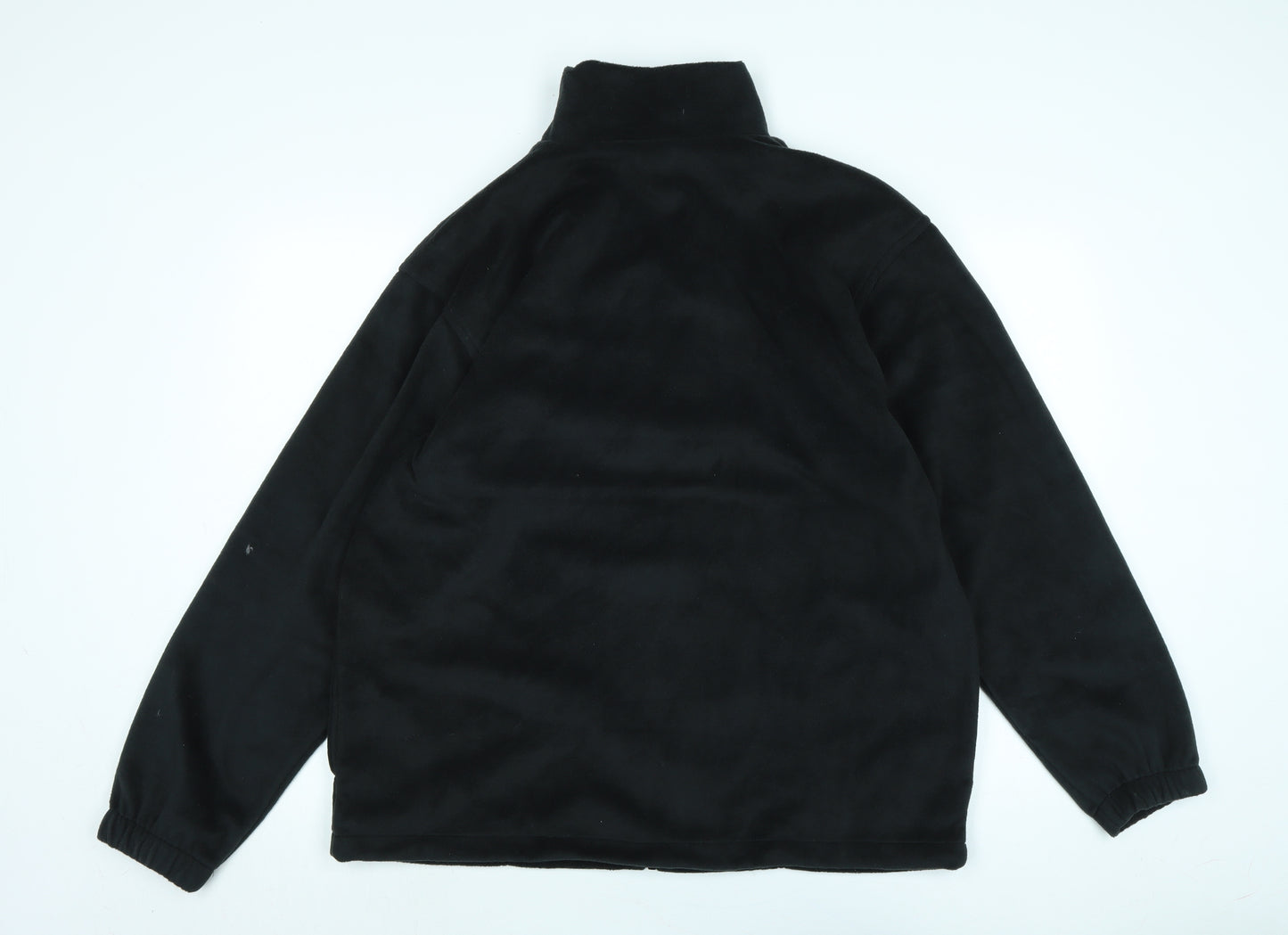 G&G Mens Black Jacket Size L Zip