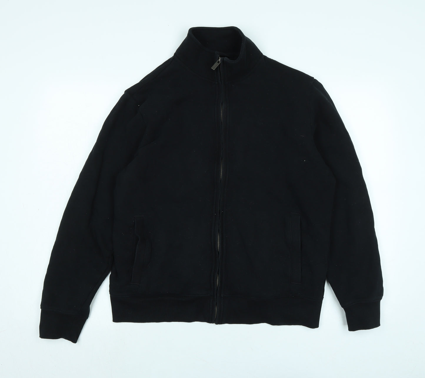Marks and Spencer Mens Black Jacket Size M Zip