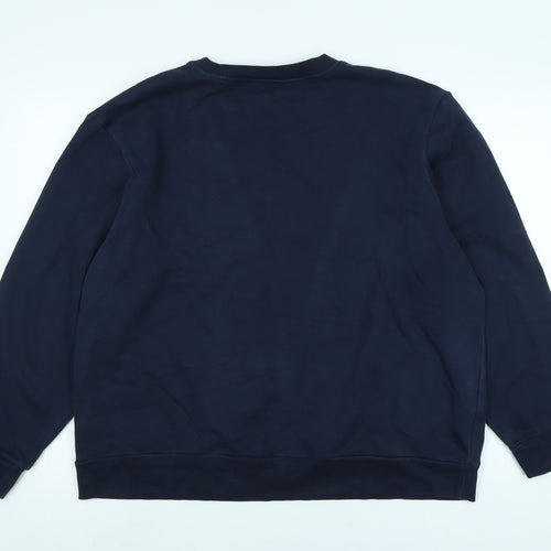 NEXT Womens Blue Polyester Pullover Sweatshirt Size M