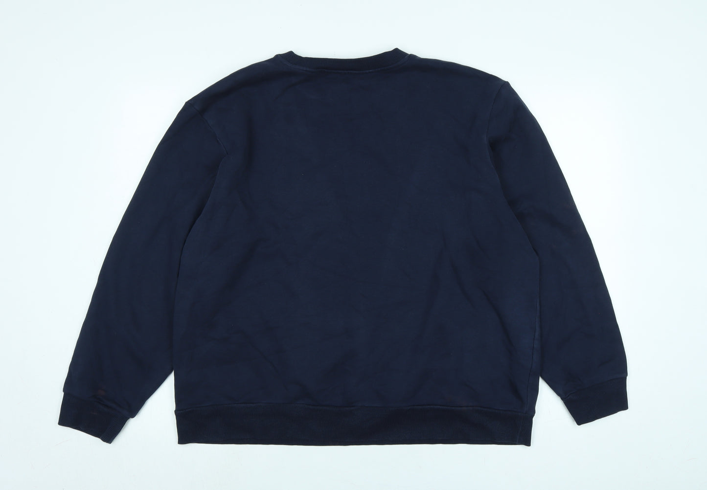 NEXT Womens Blue Polyester Pullover Sweatshirt Size M