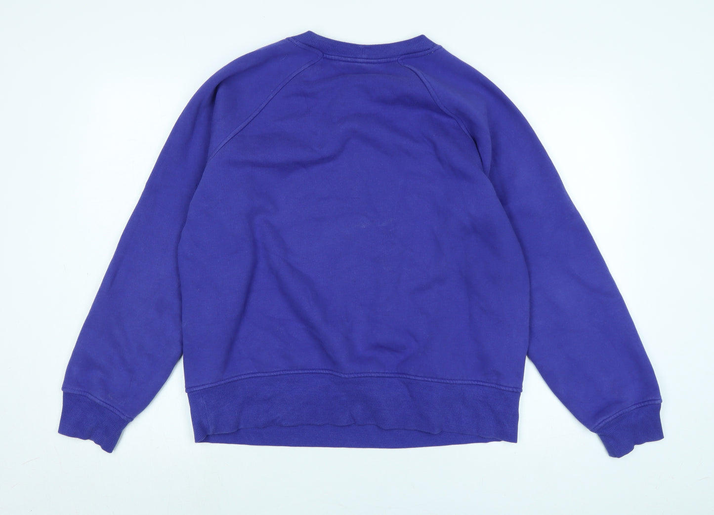 goodmove Womens Purple Polyester Pullover Sweatshirt Size 14