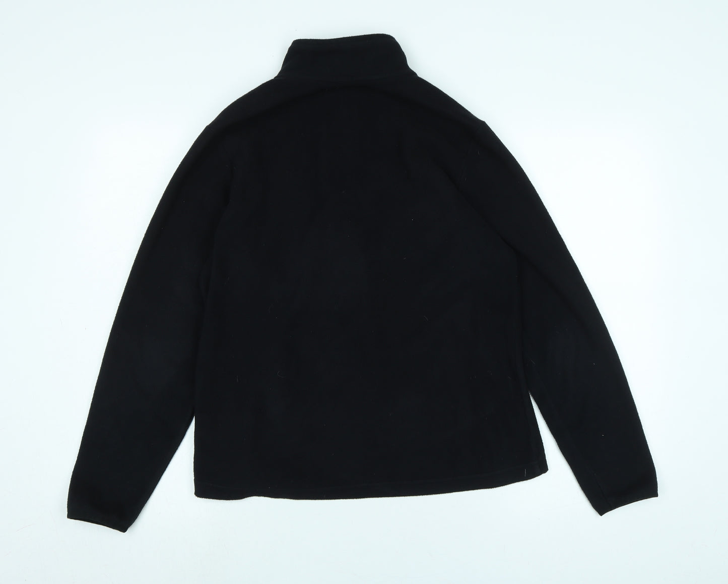 Marks and Spencer Womens Black Jacket Size 14 Zip