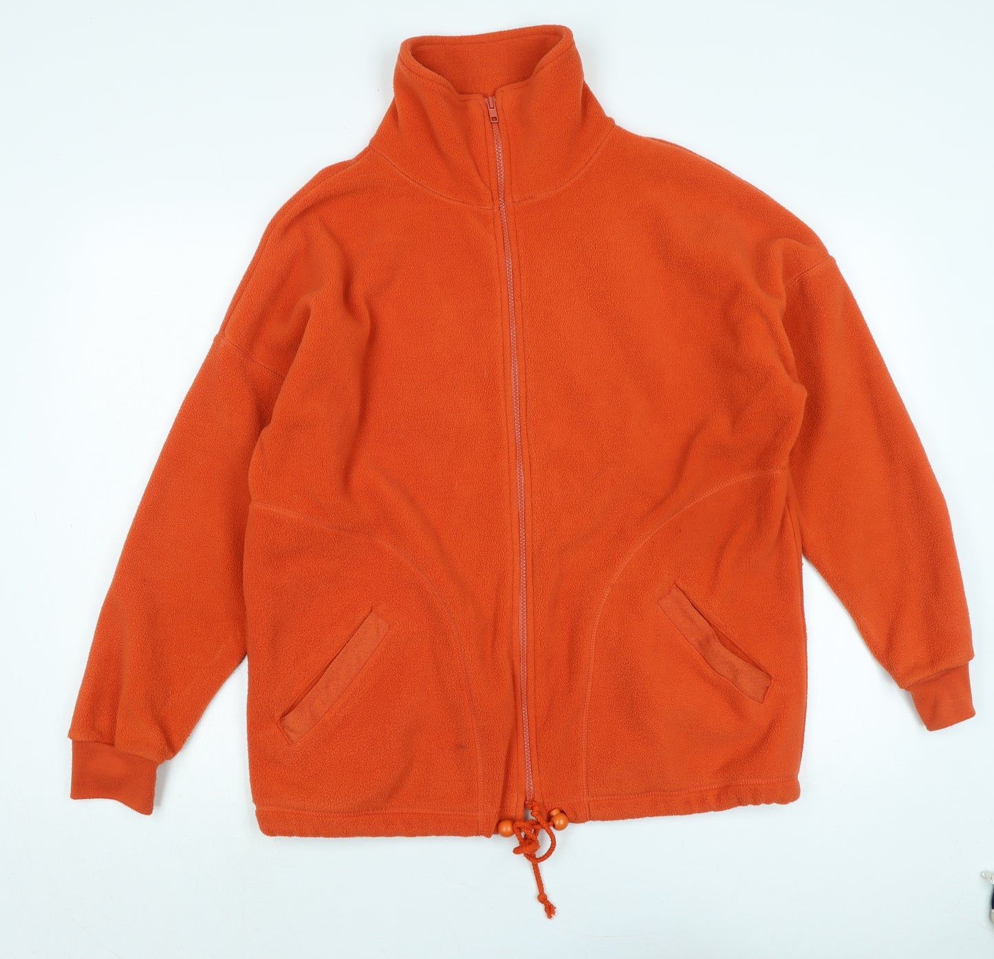 Berkertex Womens Orange Jacket Size M Zip