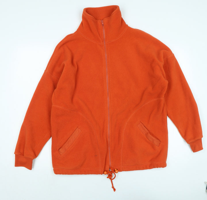 Berkertex Womens Orange Jacket Size M Zip