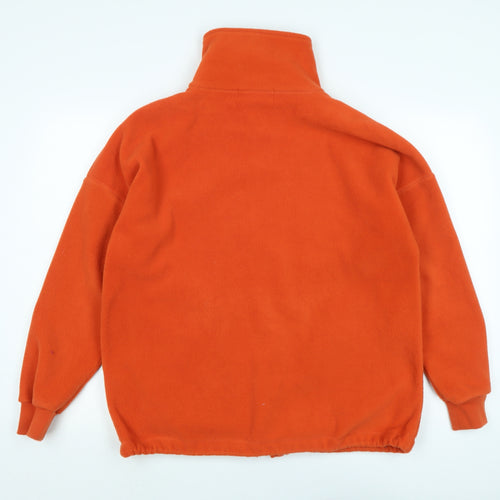 Berkertex Womens Orange Jacket Size M Zip