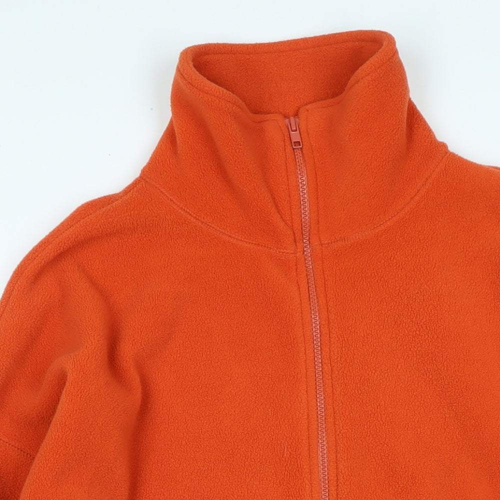 Berkertex Womens Orange Jacket Size M Zip