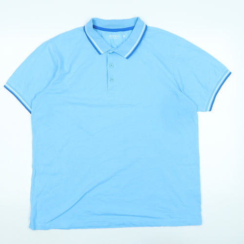 Origionals Mens Blue Cotton Polo Size M Collared