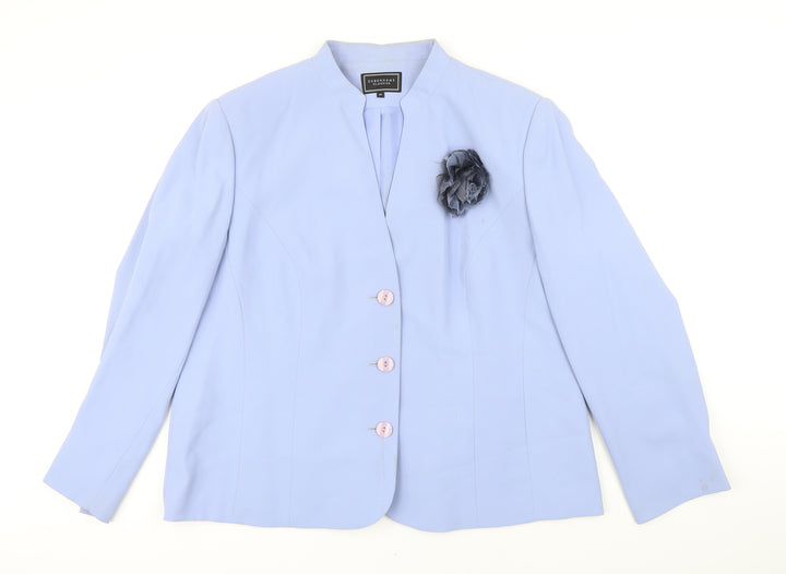 Debenhams Womens Purple Jacket Blazer Size 20 Button