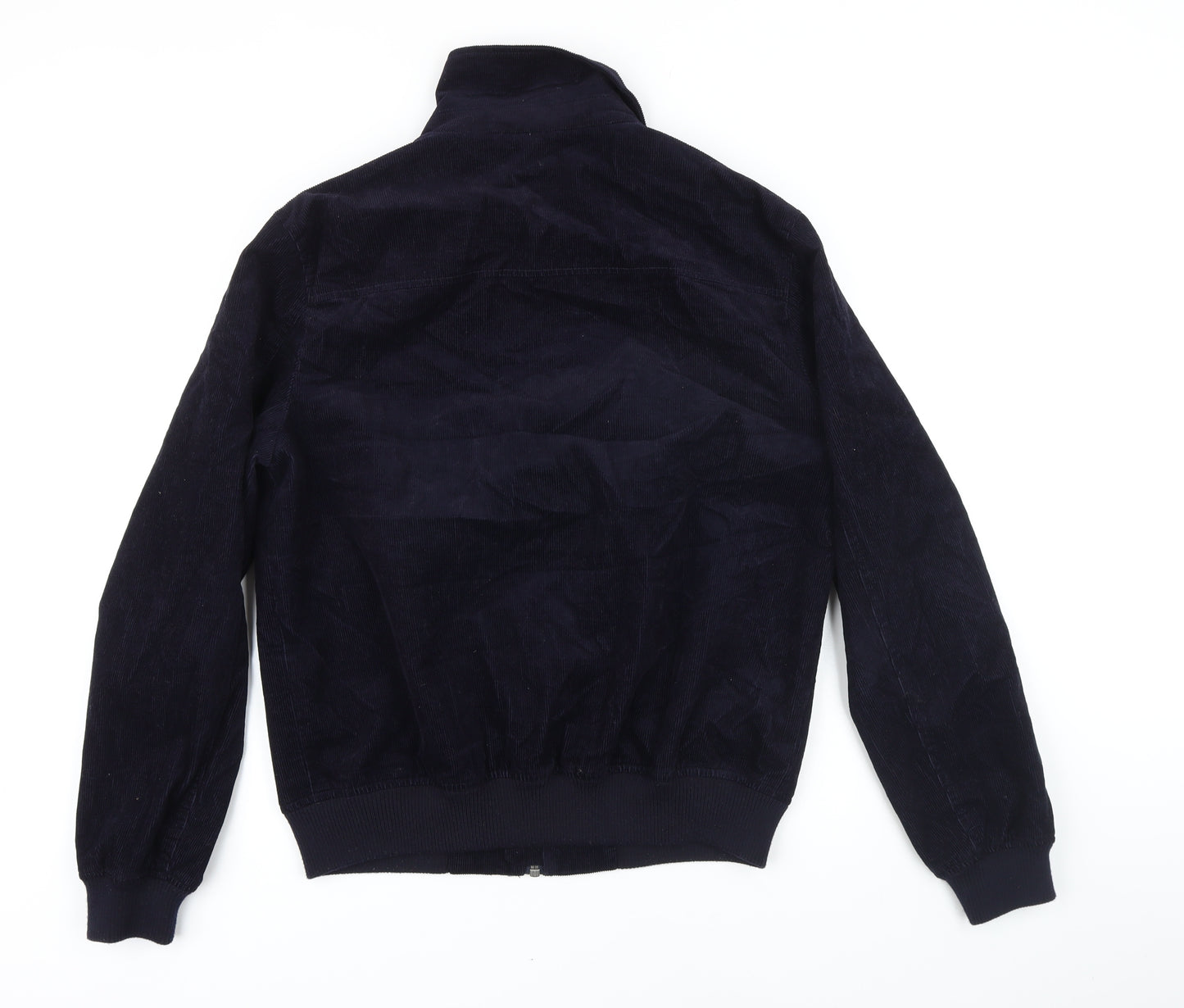 Topman Mens Blue Bomber Jacket Jacket Size M Zip