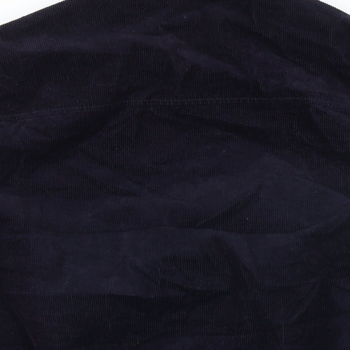 Topman Mens Blue Bomber Jacket Jacket Size M Zip