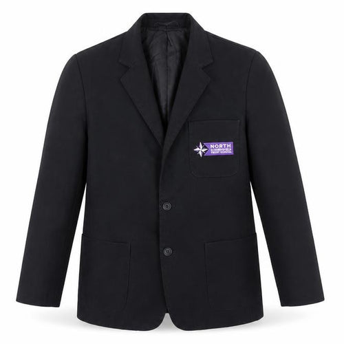 Trutex Boys Black Jacket Blazer Size L Button - North Huddersfield Trust School