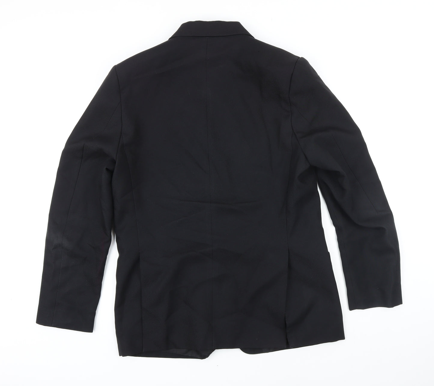 Trutex Boys Black Jacket Blazer Size L Button