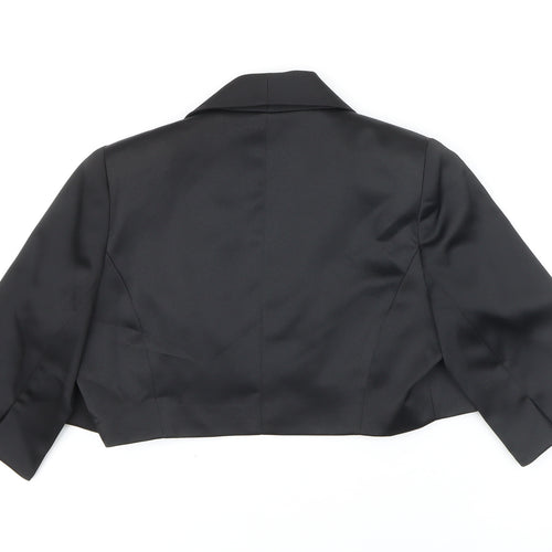Evie Womens Black Jacket Size 10