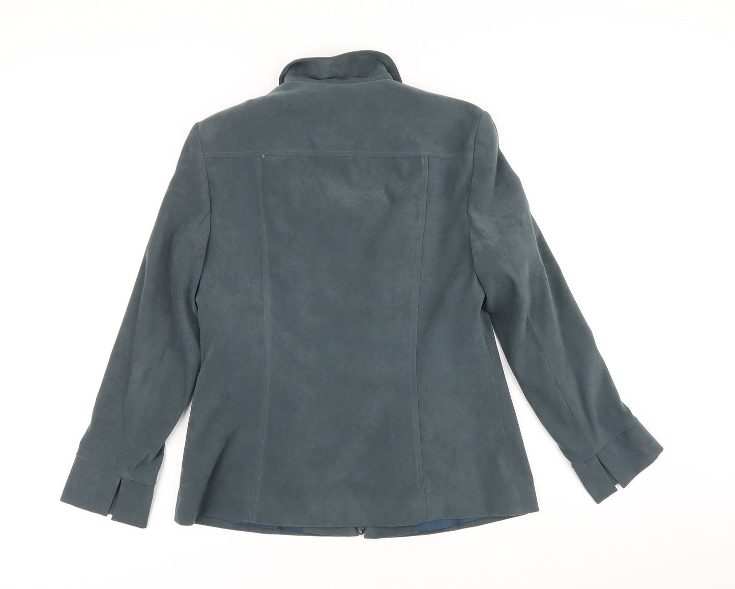 C.M.D Womens Green Jacket Size 10 Toggle
