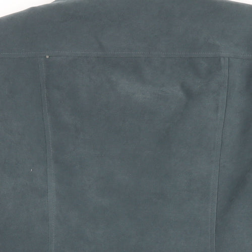 C.M.D Womens Green Jacket Size 10 Toggle