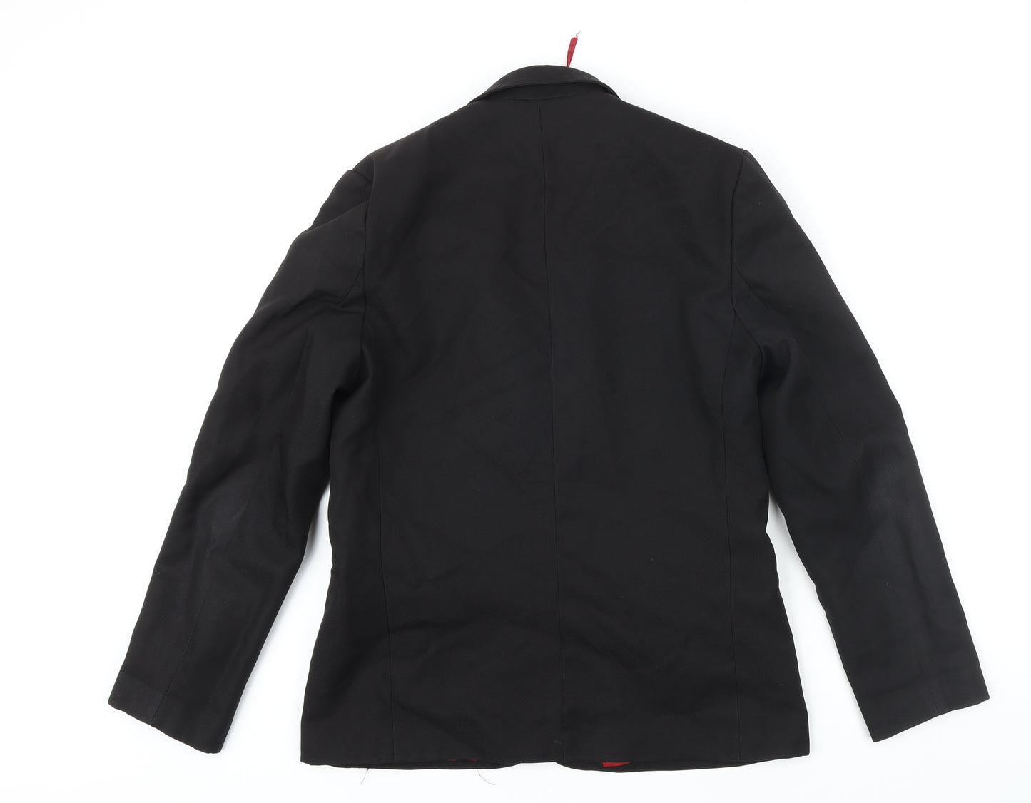 Winterbottoms Girls Black Jacket Blazer Size M Button - Batley Girl's Highschool