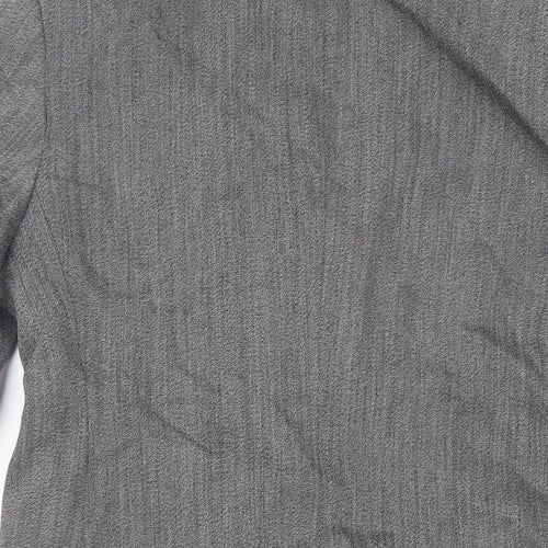 Marks and Spencer Womens Grey Jacket Blazer Size 10 Button