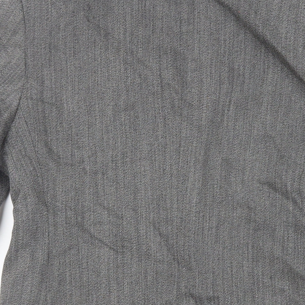 Marks and Spencer Womens Grey Jacket Blazer Size 10 Button