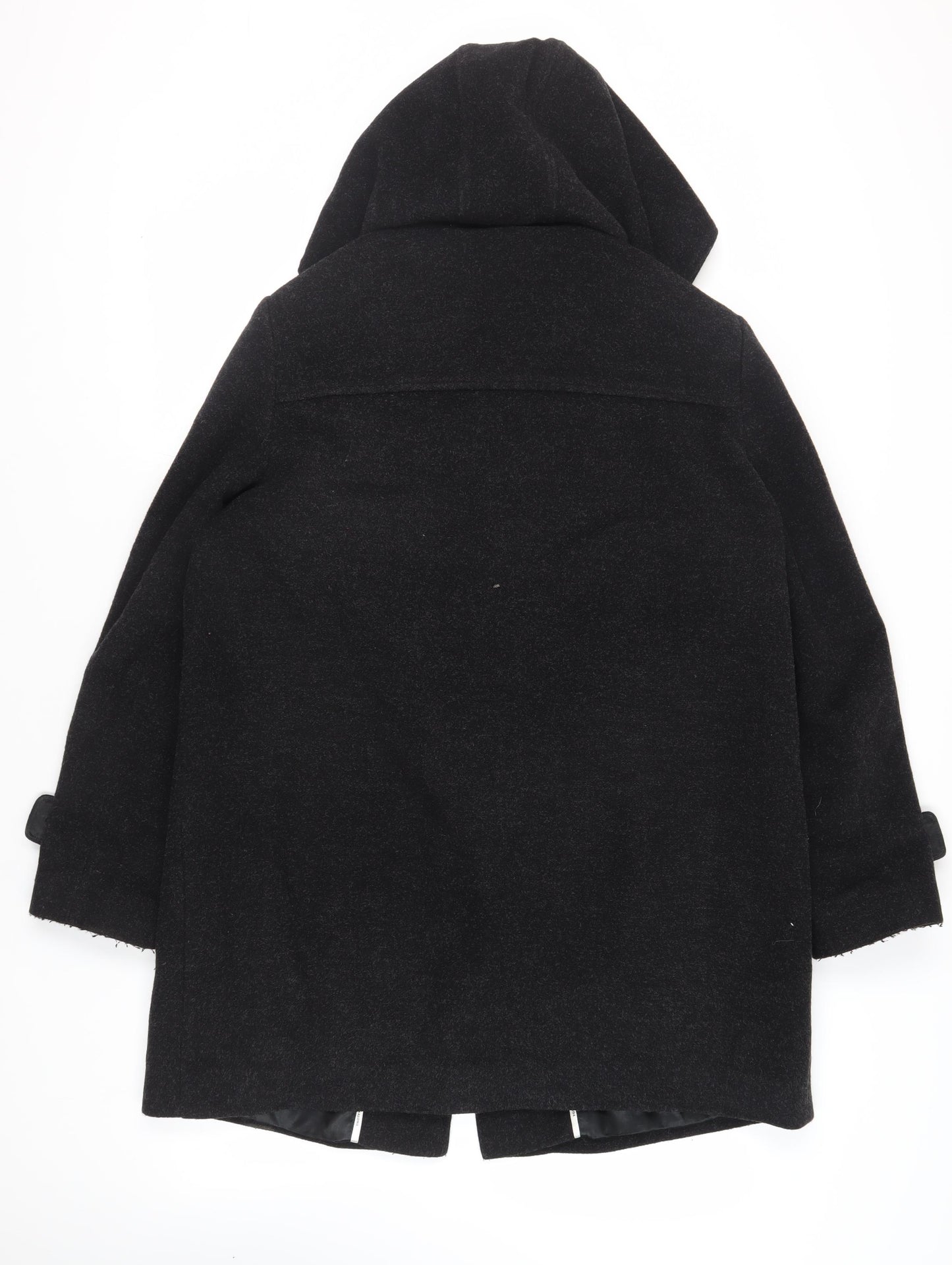 FOUR SEASONS Womens Grey Pea Coat Coat Size XL Toggle