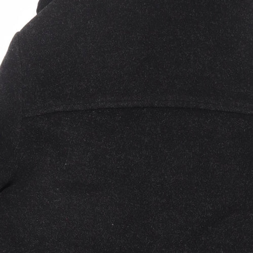 FOUR SEASONS Womens Grey Pea Coat Coat Size XL Toggle