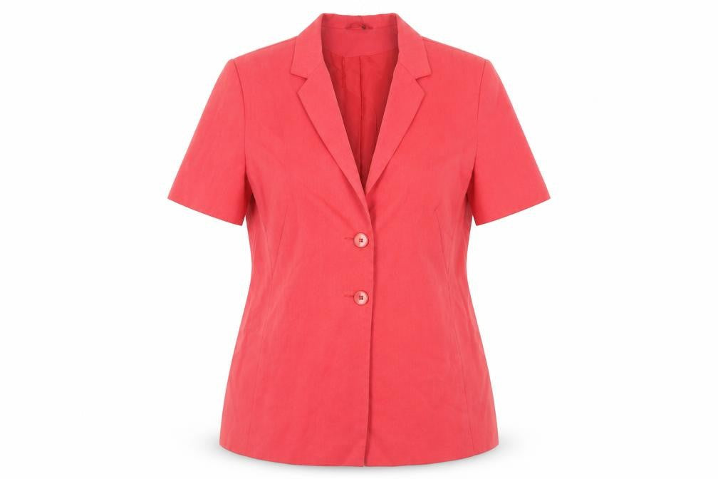 Principles Womens Red Jacket Blazer Size 16 Button