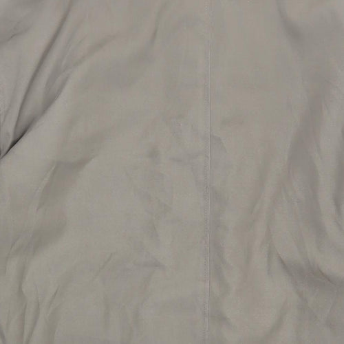 Douglas Mens Brown Pea Coat Coat Size 46 Button