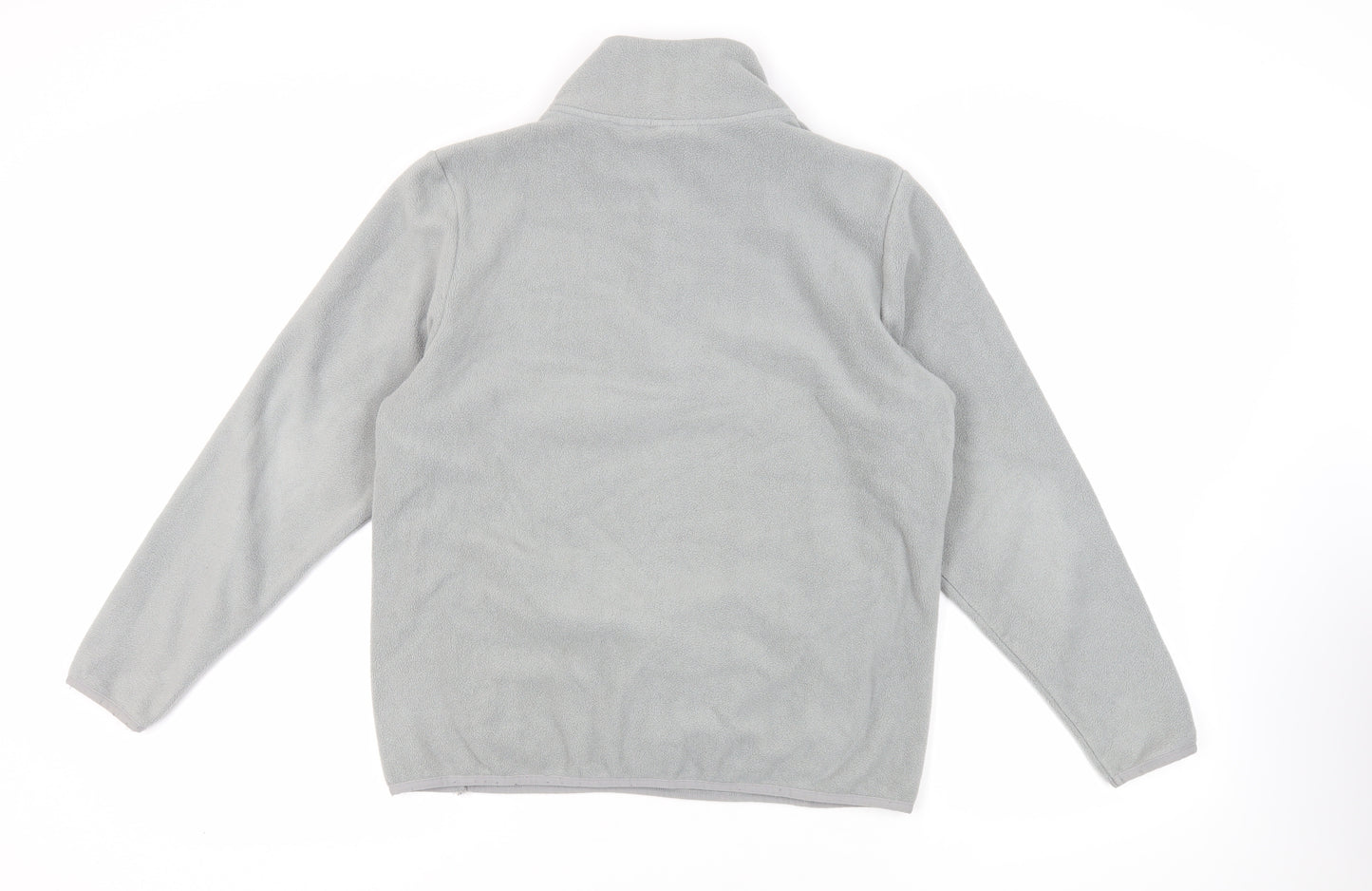 MP Mens Grey Polyester Pullover Sweatshirt Size M - Zipped Pockets