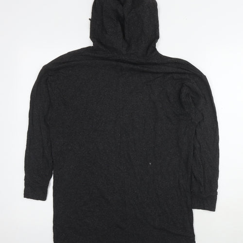 NEXT Womens Black Viscose Pullover Hoodie Size XS Pullover