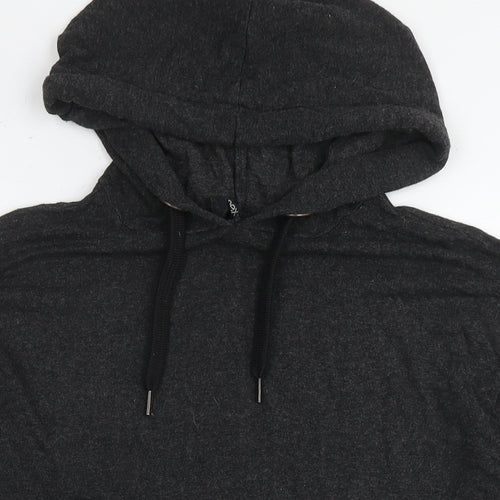 NEXT Womens Black Viscose Pullover Hoodie Size XS Pullover