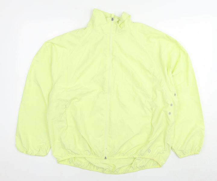 Marks and Spencer Womens Yellow Jacket Size 12 Zip